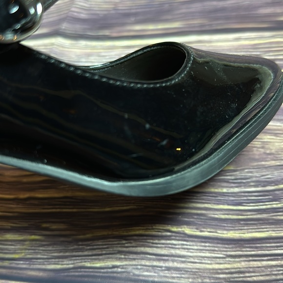 NWOB Women’s Rachel Zoe Block Heel Mary Jane Shoe Livia black 6.5 - Picture 14 of 16